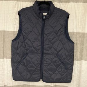 Goodfellow brand lightweight puffer vest. Quilted pattern, navy color. Size L.